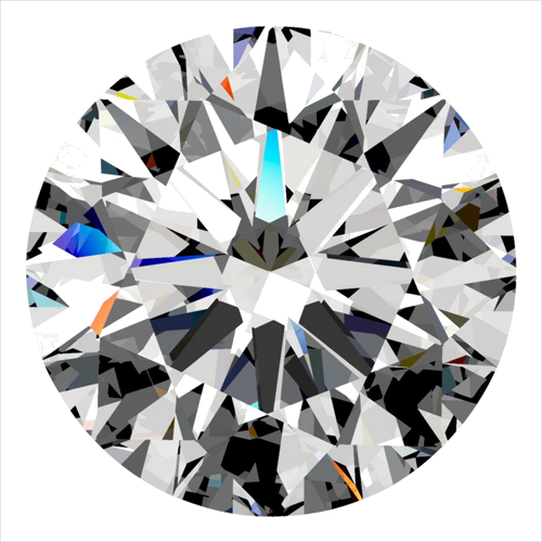 0.33 carat G-VS2 Excellent cut Natūralus Round Deimantas (1)