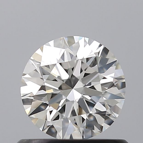 0.57 carat F-VVS1 Excellent cut Natūralus Round Deimantas (1)