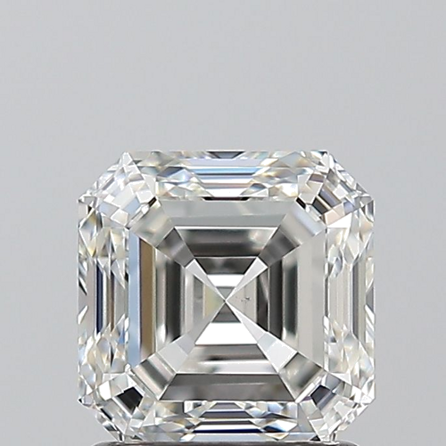 1.5 carat H-VS1 Natūralus Asscher Deimantas (1)