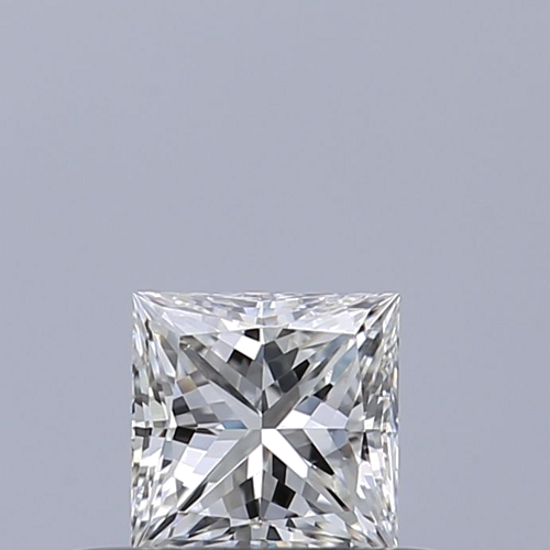 0.32 carat F-VVS2 Natūralus Princess Deimantas (1)