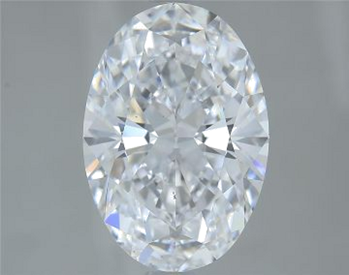 2.5 carat D-VS2 Natūralus Oval Deimantas (1)