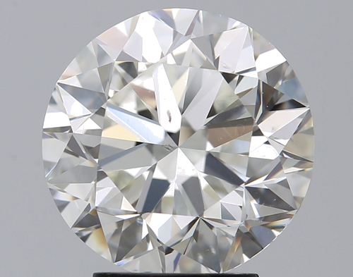 4.0 carat I-SI1 Very Good cut Natūralus Round Deimantas (1)