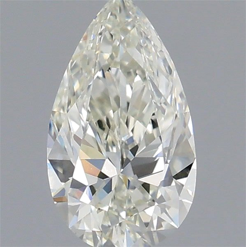 0.52 carat K-VS2 Natūralus Pear Deimantas (1)