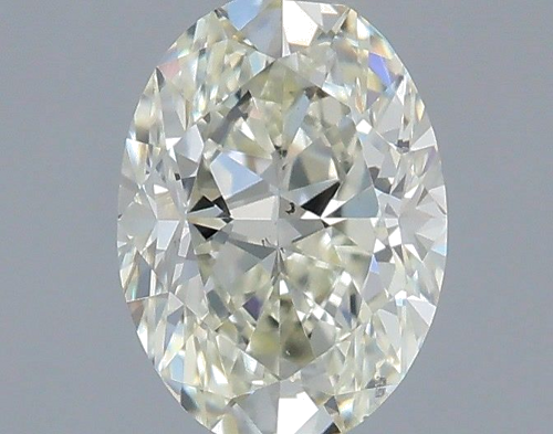 0.5 carat K-SI1 Natūralus Oval Deimantas (1)