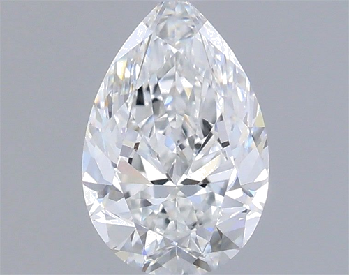 0.5 carat E-VS1 Natūralus Pear Deimantas (1)