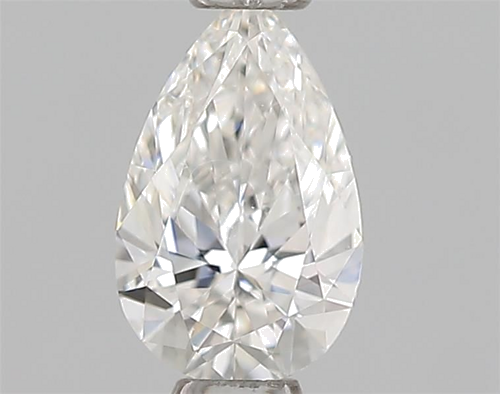 0.4 carat F-VVS1 Natūralus Pear Deimantas (1)