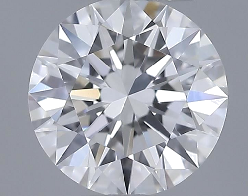 0.53 carat D-VVS1 Excellent cut Natūralus Round Deimantas (1)