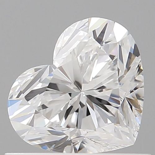 0.7 carat D-VVS1 Natūralus Heart Deimantas (1)