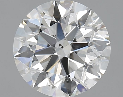 2.05 carat I-SI2 Excellent cut Natūralus Round Deimantas (1)