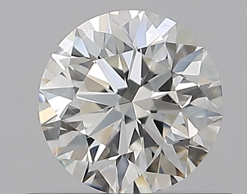 0.52 carat I-SI2 Excellent cut Natūralus Round Deimantas (1)