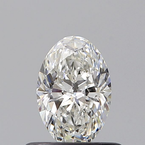 0.5 carat G-SI1 Natūralus Oval Deimantas (1)