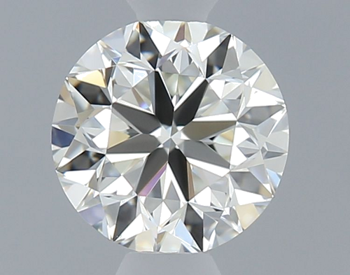 0.5 carat J-VVS1 Very Good cut Natūralus Round Deimantas (1)