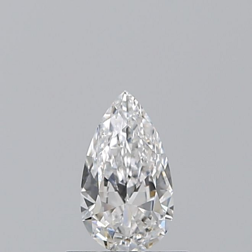0.55 carat E-VS2 Natūralus Pear Deimantas (1)