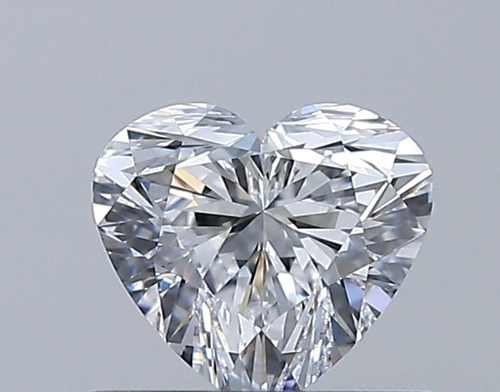 0.5 carat D-VVS1 Natūralus Heart Deimantas (1)