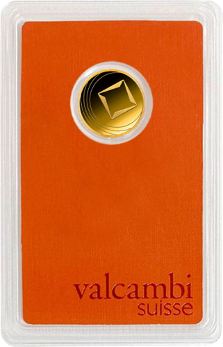 2.5 g Investment Gold Round Bar Valcambi (3)