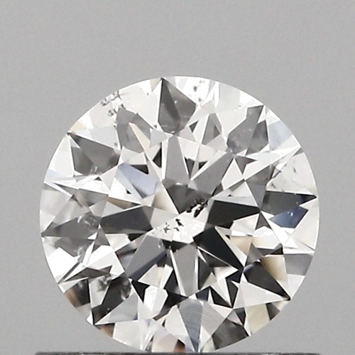 0.72 carat G-SI2 Excellent cut Natūralus Round Deimantas (1)