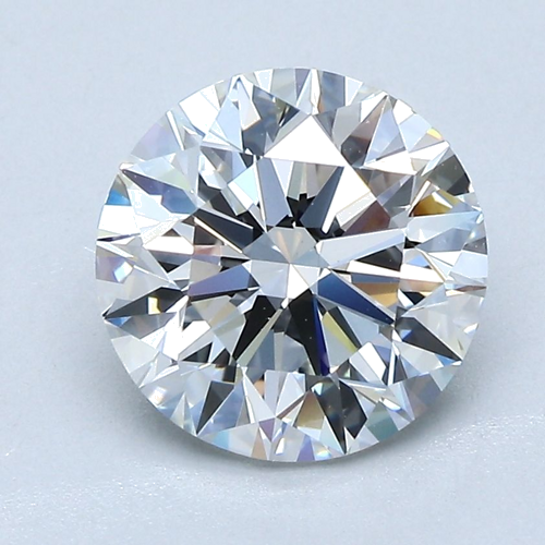 2.4 carat F-VS2 Excellent cut Natūralus Round Deimantas (1)