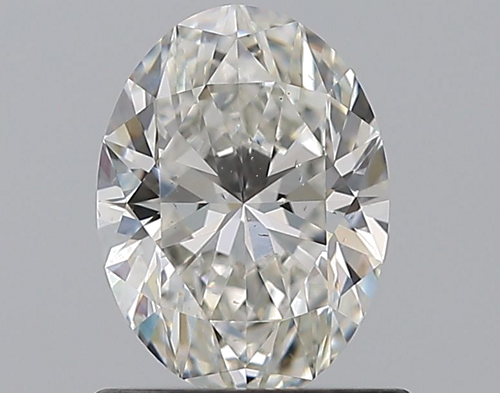 0.92 carat G-SI1 Natūralus Oval Deimantas (1)