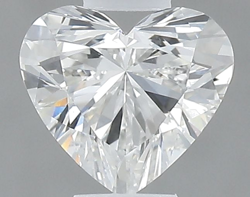 0.5 carat F-VS2 Natūralus Heart Deimantas (1)