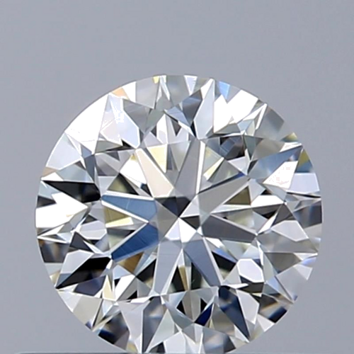 0.5 carat H-VS2 Excellent cut Natūralus Round Deimantas (1)