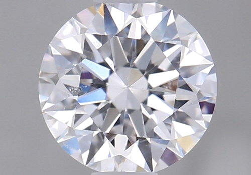 0.62 carat D-SI1 Excellent cut Natūralus Round Deimantas (1)