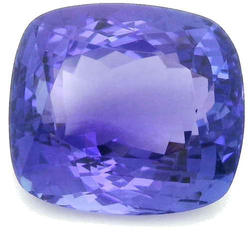 8.51 carat BLUE Cushion Tanzanite (1)