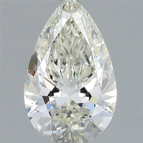 1.01 carat K-SI1 Natūralus Pear Deimantas (1)