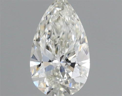 0.33 carat J-VVS1 Natūralus Pear Deimantas (1)