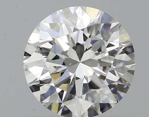 0.54 carat F-SI1 Very Good cut Natūralus Round Deimantas (1)