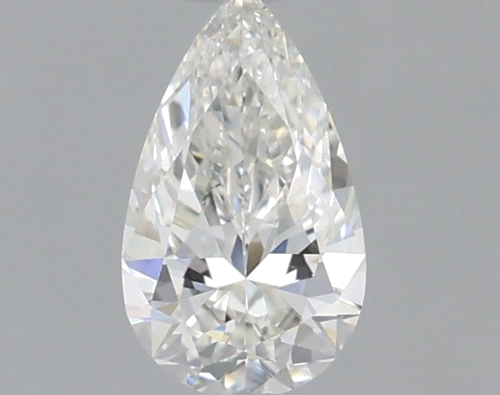 0.32 carat H-VVS2 Natūralus Pear Deimantas (1)