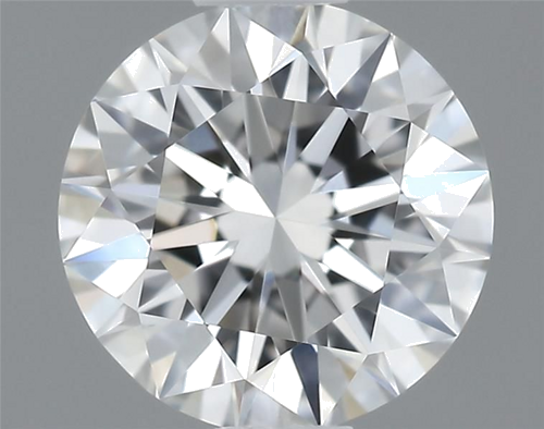 0.43 carat F-VVS2 Excellent cut Natūralus Round Deimantas (1)