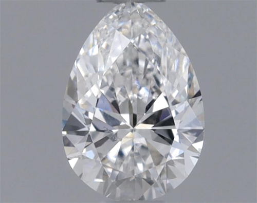 0.37 carat E-SI2 Natūralus Pear Deimantas (1)