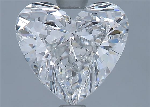1.7 carat E-VS2 Natūralus Heart Deimantas (1)