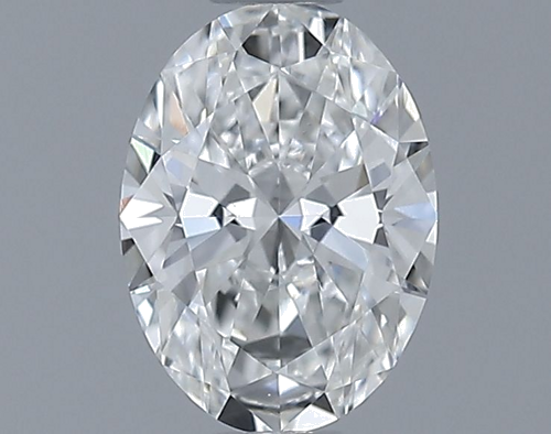 0.5 carat F-VS2 Natūralus Oval Deimantas (1)