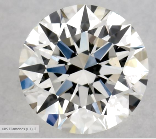 0.32 carat G-VS2 Excellent cut Natūralus Round Deimantas (1)
