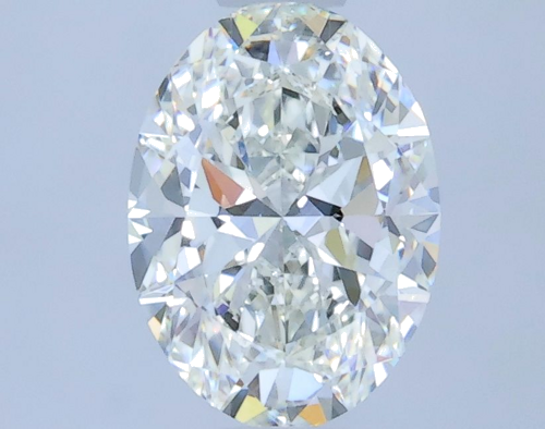 0.62 carat I-IF Natūralus Oval Deimantas (1)