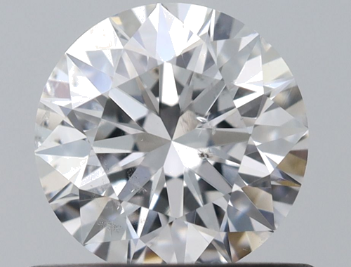 0.6 carat D-SI2 Excellent cut Natūralus Round Deimantas (1)