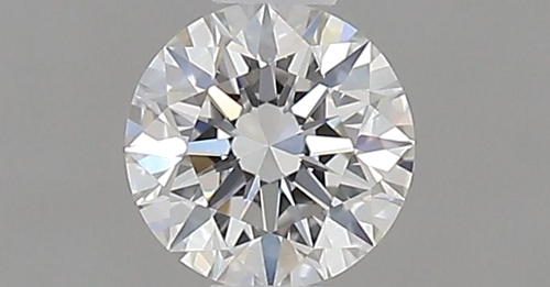 0.37 carat F-IF Excellent cut Natūralus Round Deimantas (1)