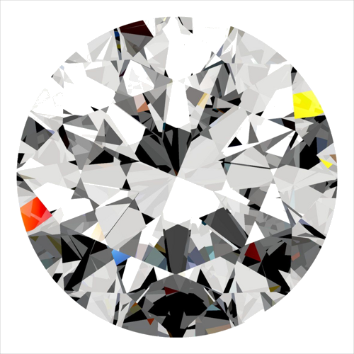 0.31 carat F-VS1 Excellent cut Natūralus Round Deimantas (1)