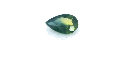 0.43 carat GREEN Pear Safyras (1)
