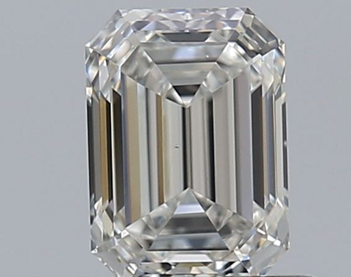 0.63 carat H-VVS2 Natūralus Emerald Deimantas (1)