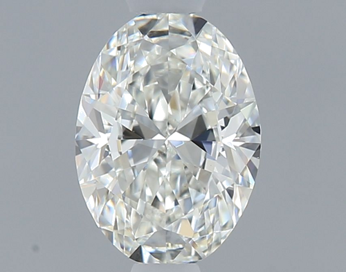 0.5 carat H-VS1 Natūralus Oval Deimantas (1)