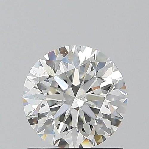 1.01 carat I-SI1 Excellent cut Natūralus Round Deimantas (1)