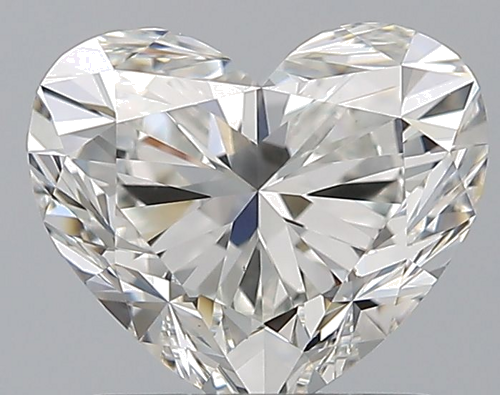 1.5 carat G-VS1 Natūralus Heart Deimantas (1)