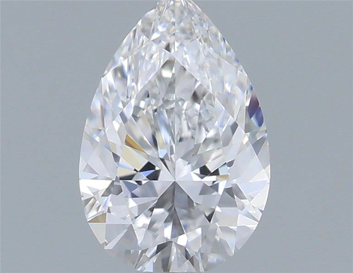 0.51 carat D-VS1 Natūralus Pear Deimantas (1)