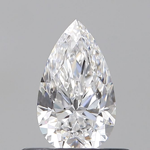 0.5 carat D-VS1 Natūralus Pear Deimantas (1)
