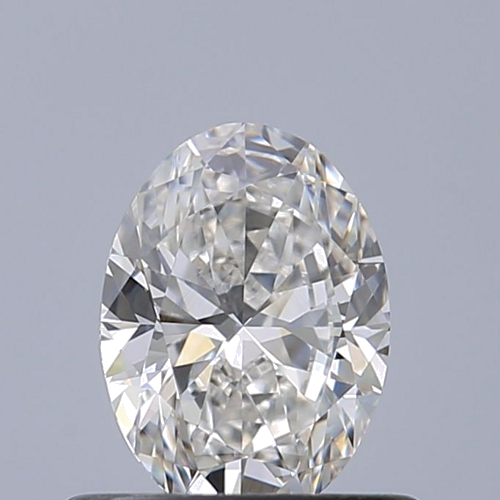 0.51 carat G-VVS1 Natūralus Oval Deimantas (1)