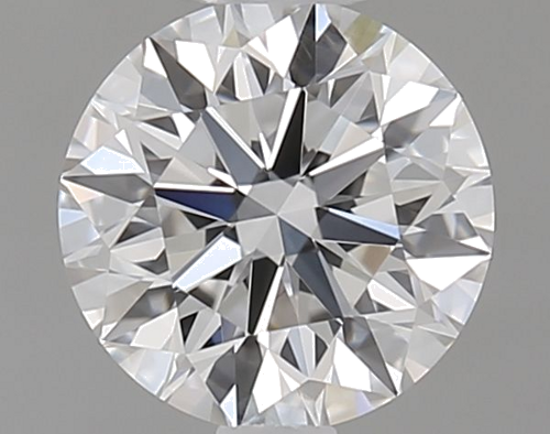 0.58 carat D-VVS2 Excellent cut Natūralus Round Deimantas (1)