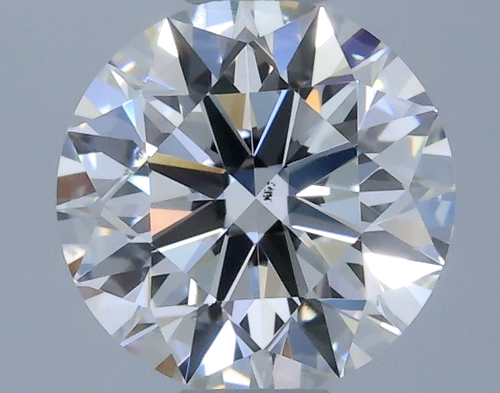 0.52 carat F-VS2 Excellent cut Natūralus Round Deimantas (1)