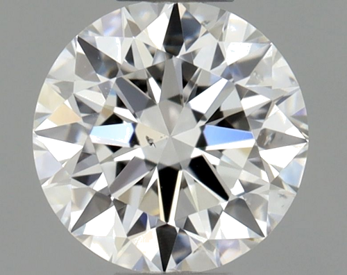 0.37 carat F-SI1 Excellent cut Natūralus Round Deimantas (1)